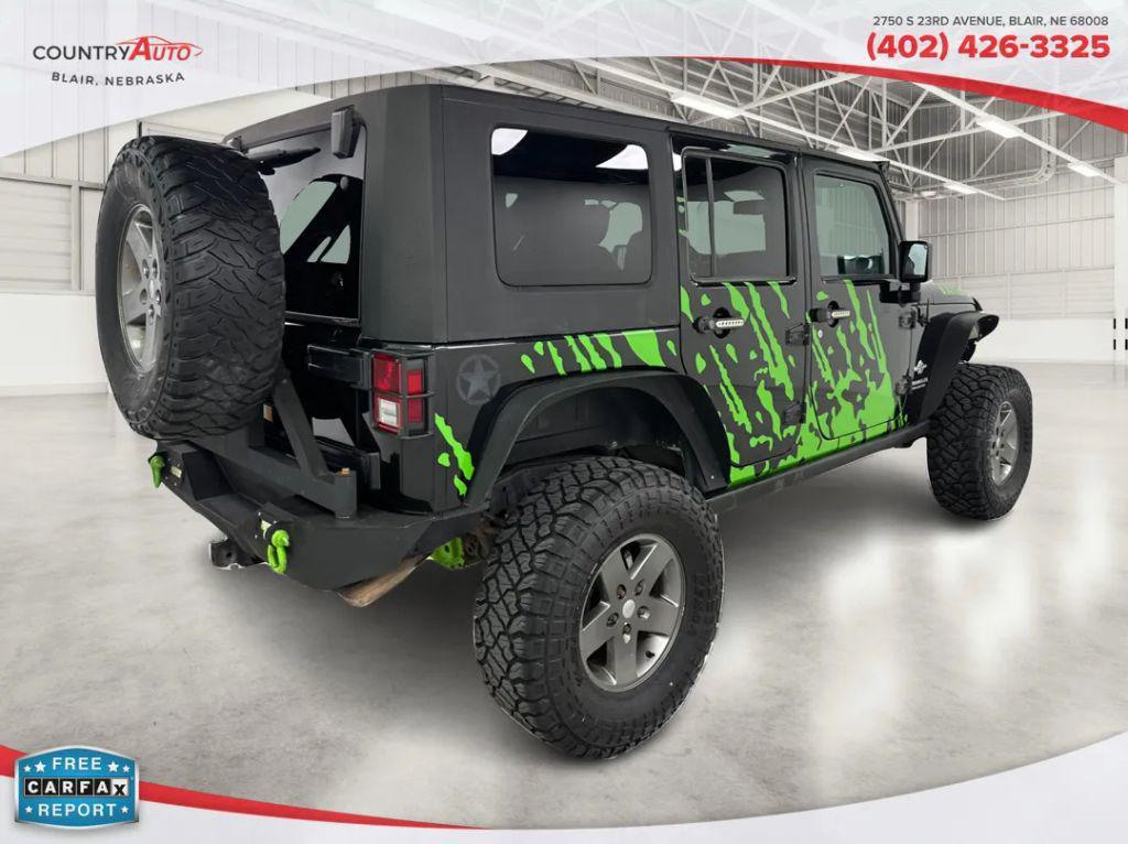 used 2015 Jeep Wrangler Unlimited car, priced at $18,796