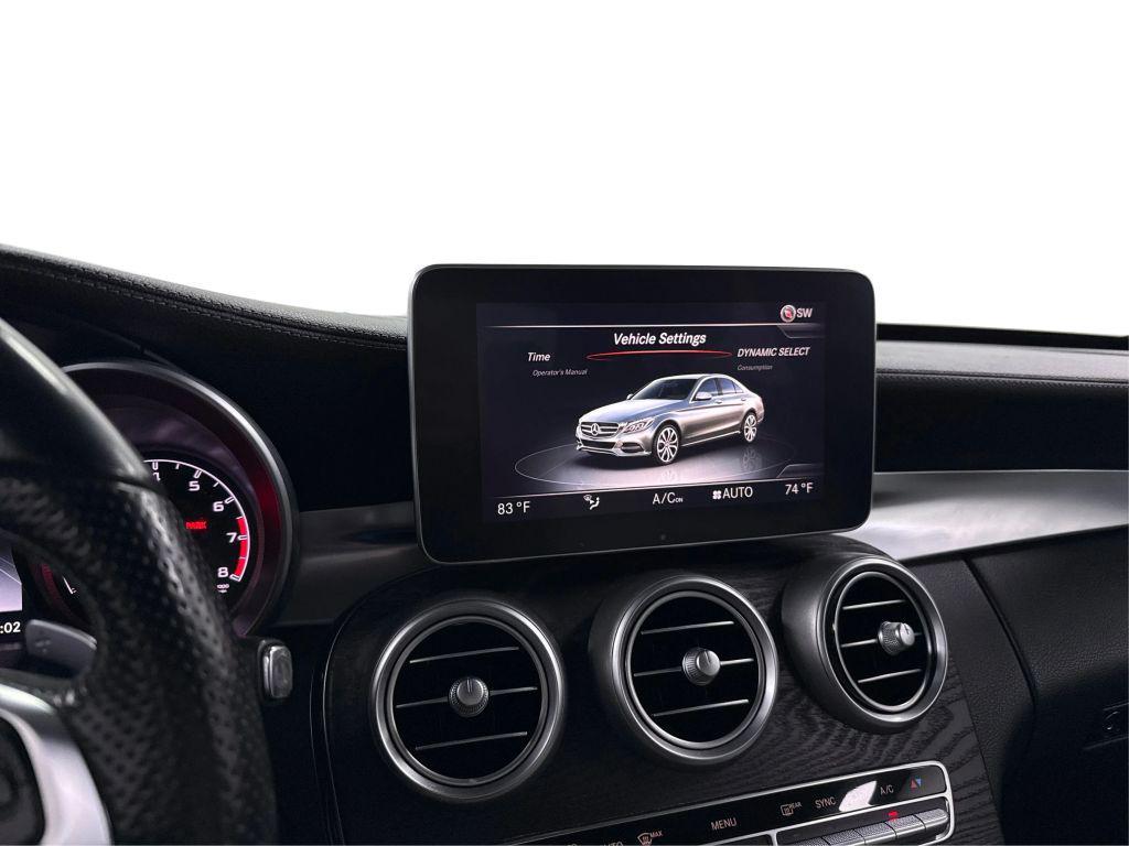 used 2016 Mercedes-Benz C-Class car, priced at $19,499
