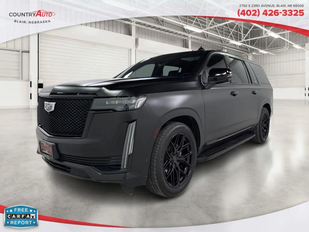 used 2021 Cadillac Escalade ESV car, priced at $57,777