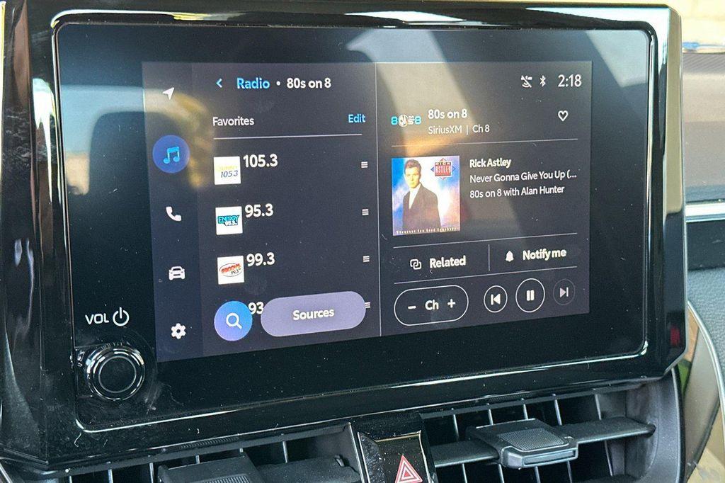 used 2025 Toyota Corolla car, priced at $23,165