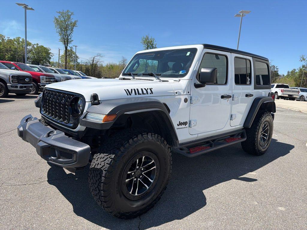 used 2024 Jeep Wrangler car, priced at $33,500