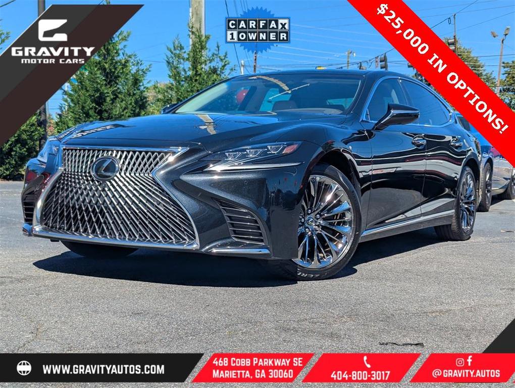 used 2020 Lexus LS 500 car, priced at $48,210