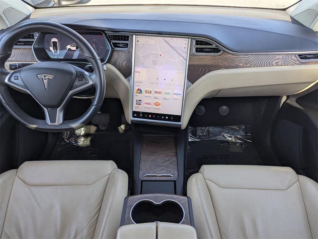 used 2017 Tesla Model X car, priced at $28,795