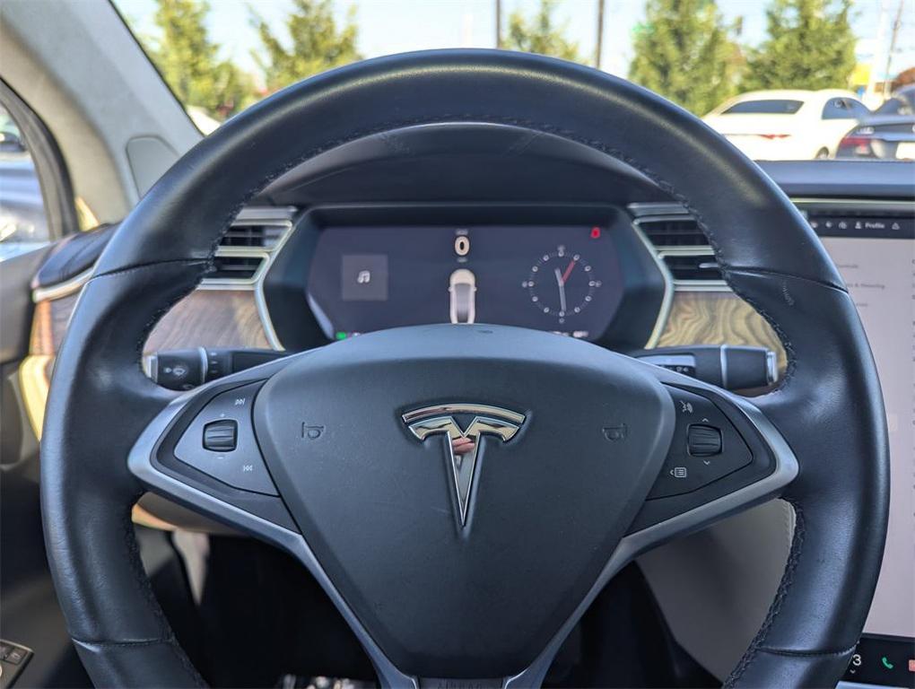 used 2017 Tesla Model X car, priced at $28,795