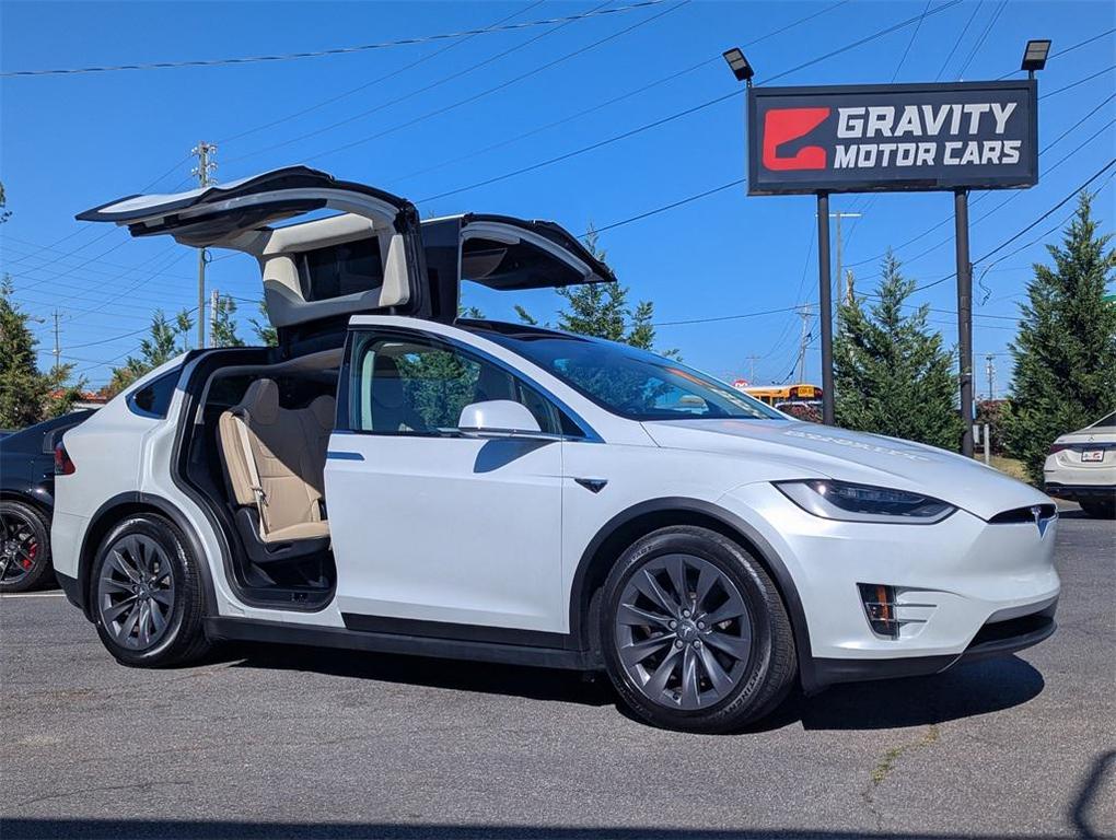 used 2017 Tesla Model X car, priced at $28,795