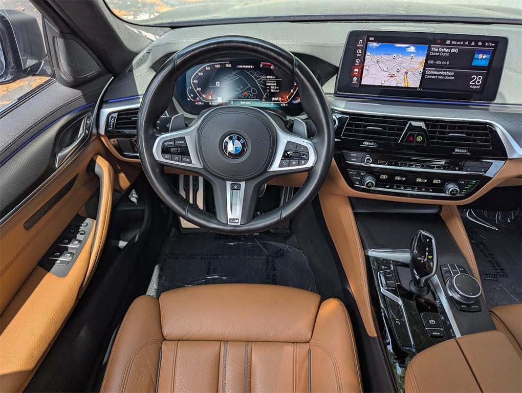 used 2022 BMW M550 car, priced at $54,722
