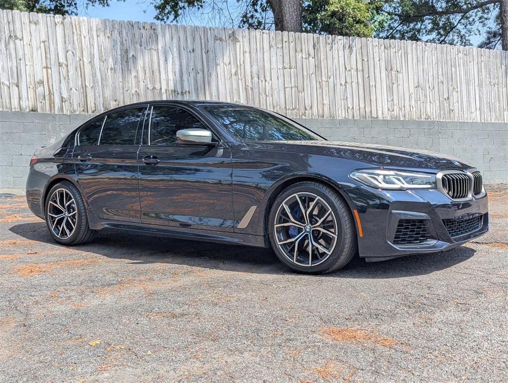 used 2022 BMW M550 car, priced at $54,722