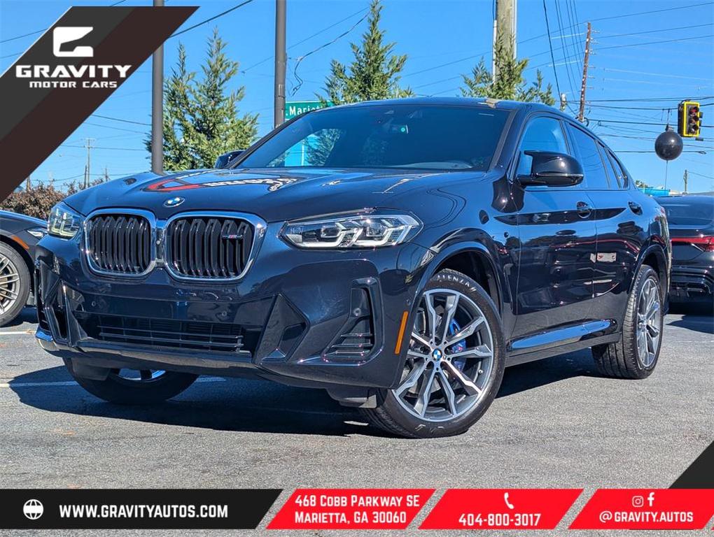 used 2022 BMW X4 car, priced at $42,837