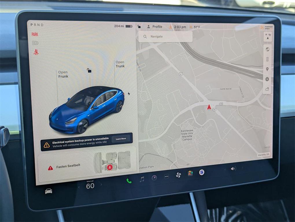 used 2019 Tesla Model 3 car, priced at $23,692