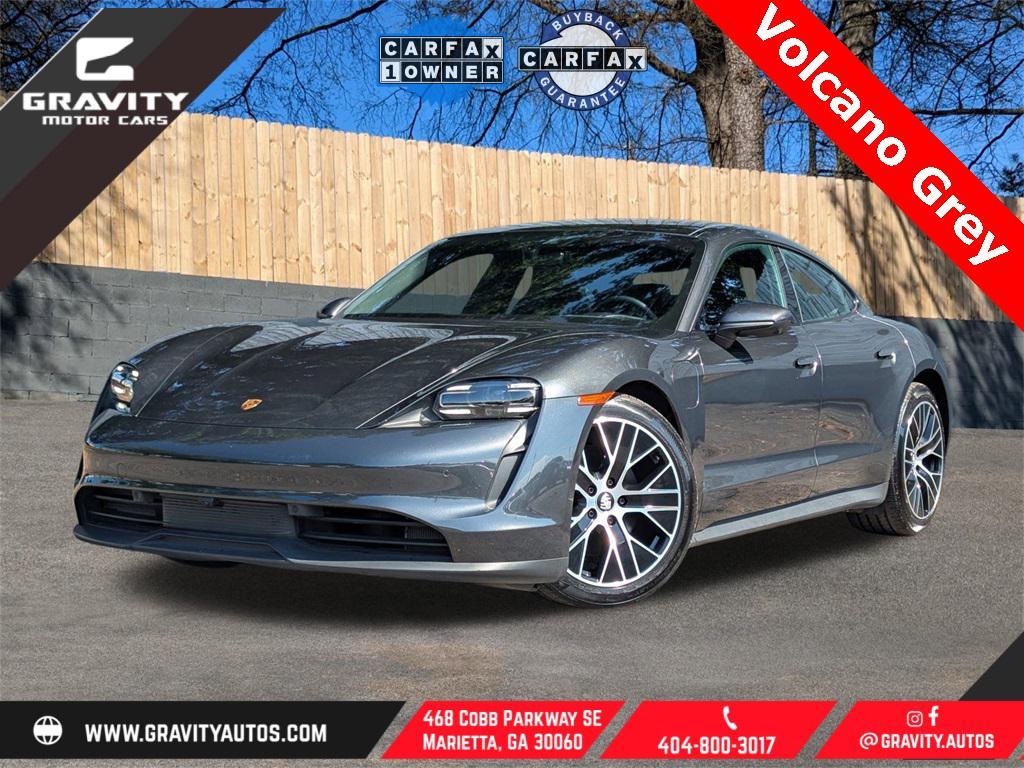 used 2024 Porsche Taycan car, priced at $64,514