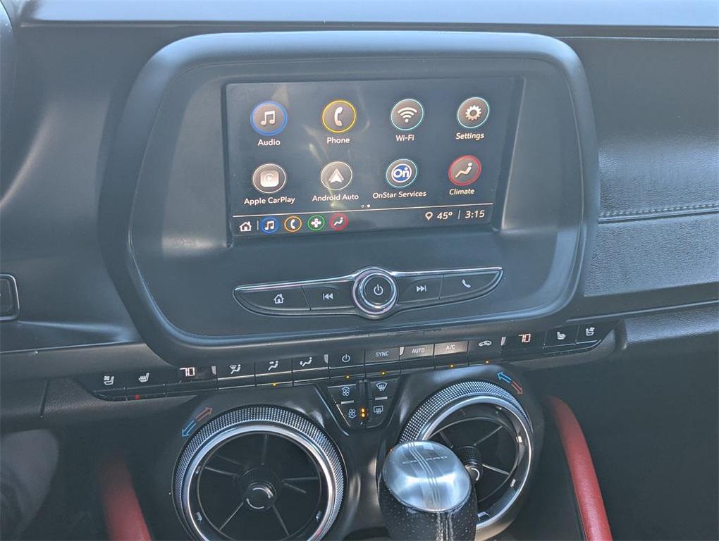 used 2021 Chevrolet Camaro car, priced at $27,187