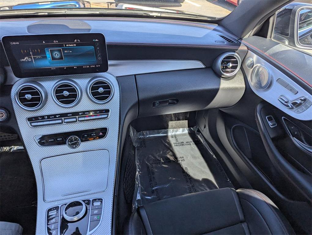 used 2019 Mercedes-Benz AMG C 43 car, priced at $30,595
