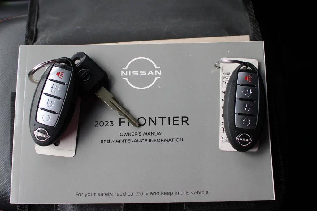 used 2023 Nissan Frontier car, priced at $39,990