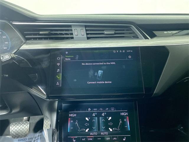 used 2021 Audi e-tron car, priced at $27,950