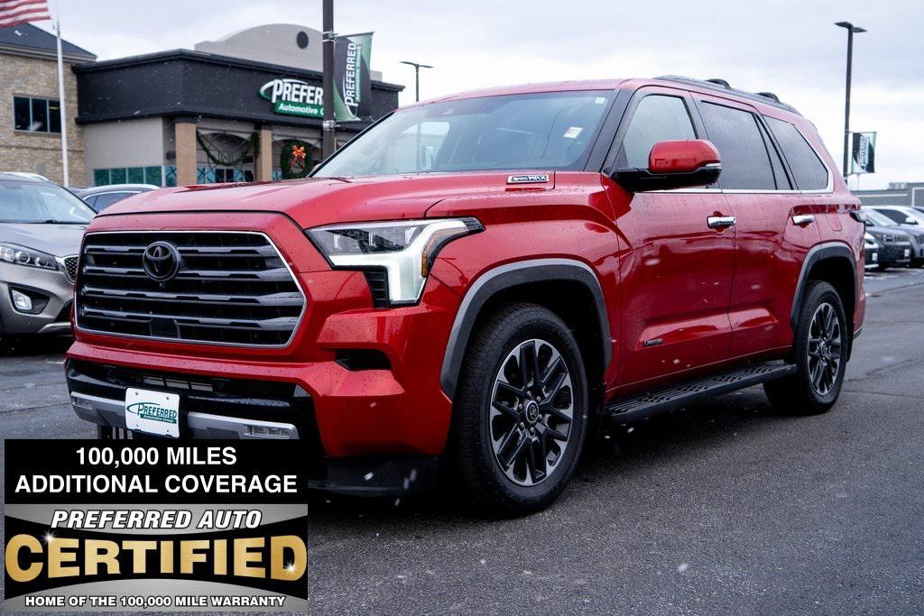 used 2023 Toyota Sequoia car, priced at $62,383