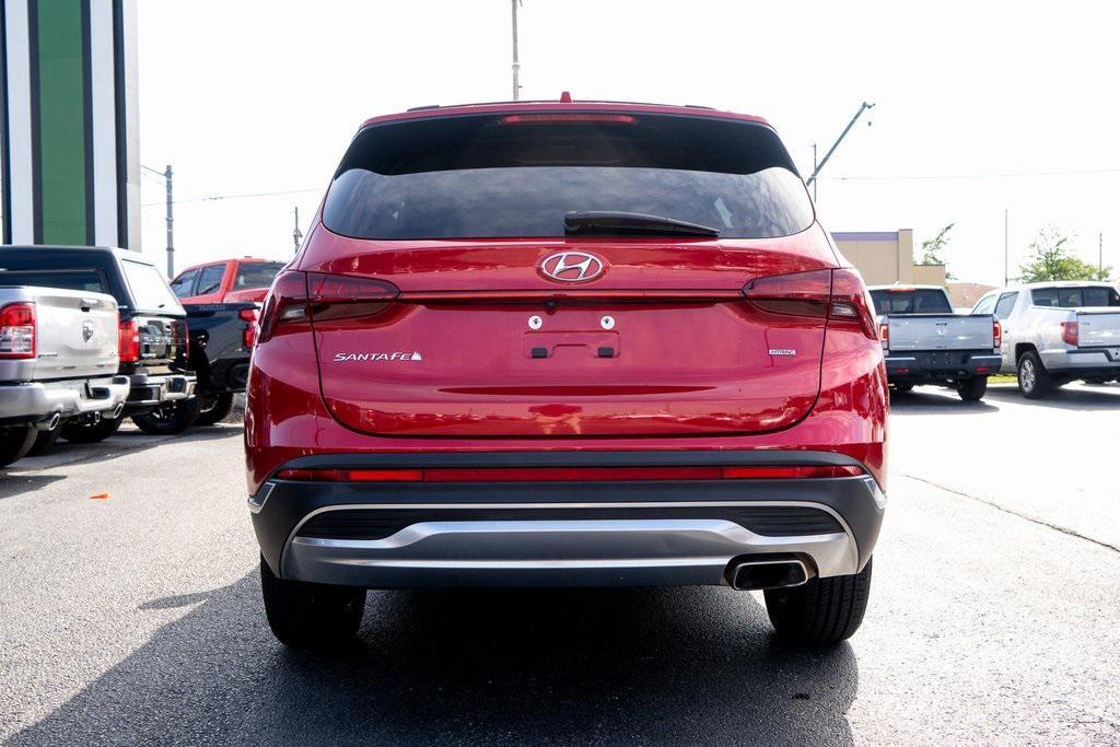 used 2022 Hyundai Santa Fe car, priced at $19,994