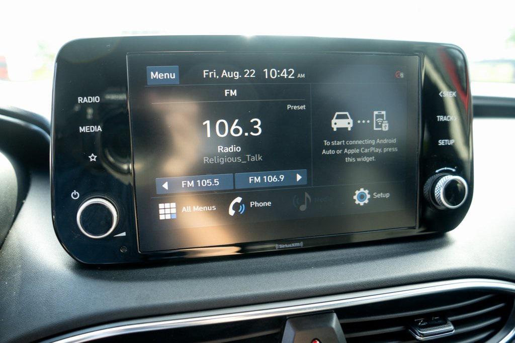 used 2022 Hyundai Santa Fe car, priced at $19,994