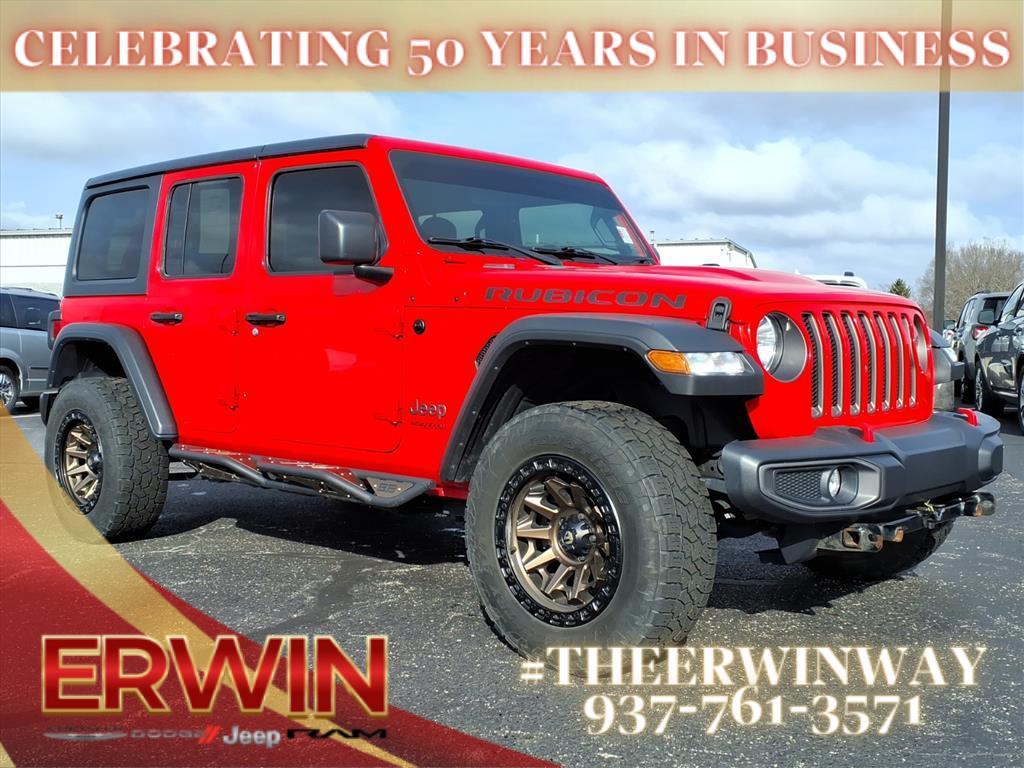 used 2021 Jeep Wrangler Unlimited car, priced at $34,998