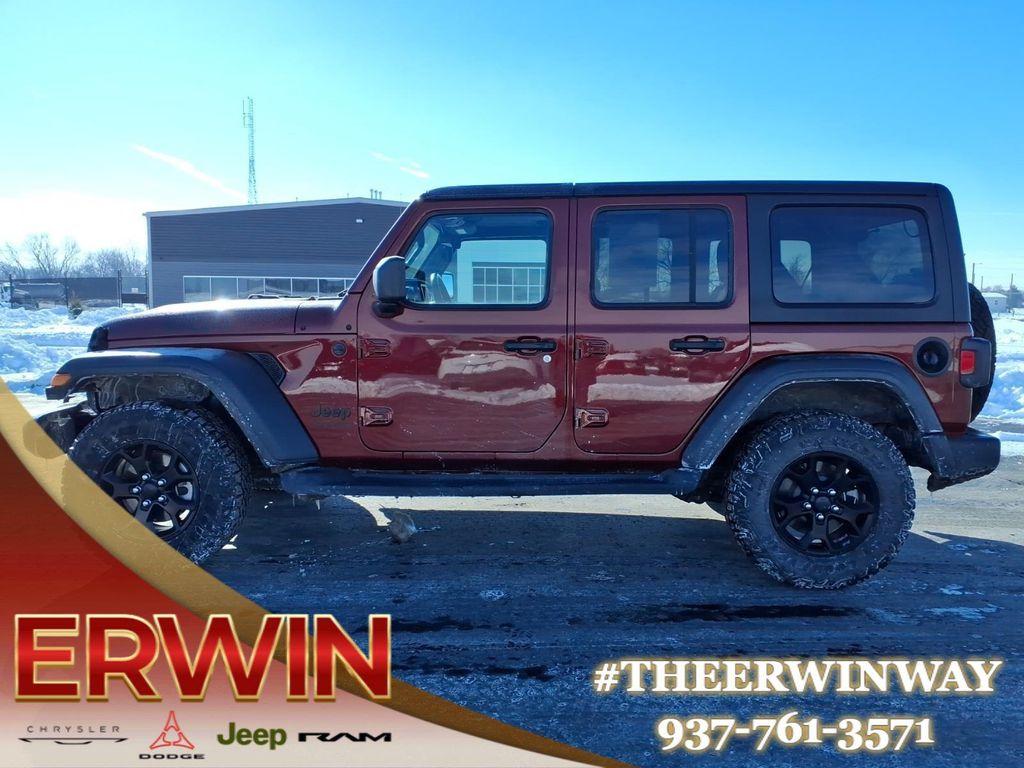 used 2021 Jeep Wrangler car, priced at $30,998