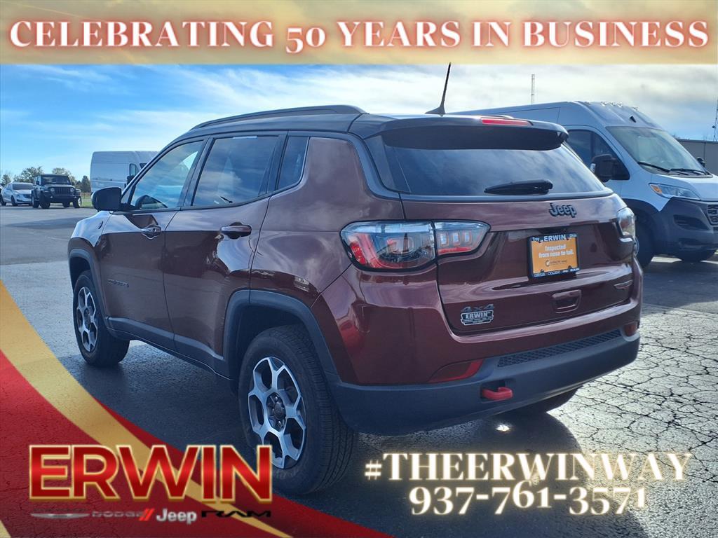 used 2022 Jeep Compass car, priced at $24,998