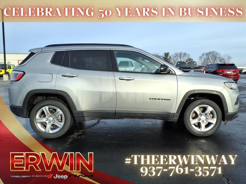 used 2024 Jeep Compass car, priced at $22,998