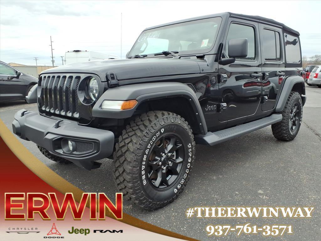 used 2022 Jeep Wrangler car, priced at $30,998