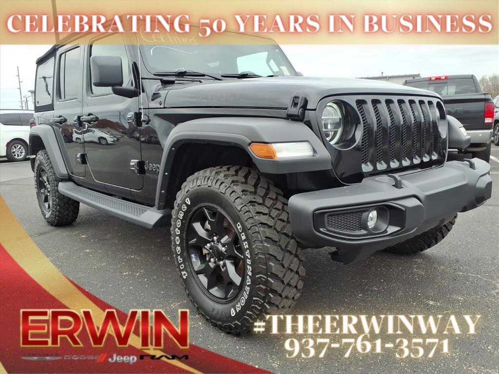 used 2022 Jeep Wrangler car, priced at $30,998