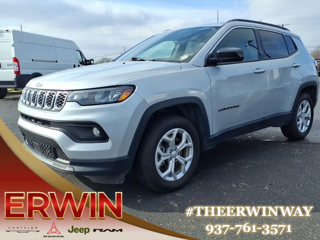 used 2024 Jeep Compass car, priced at $22,998