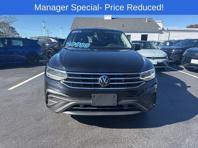 used 2022 Volkswagen Tiguan car, priced at $24,799