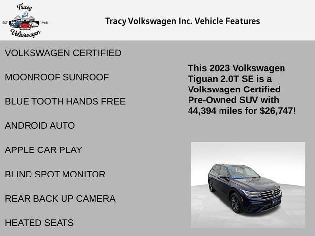 used 2023 Volkswagen Tiguan car, priced at $26,747