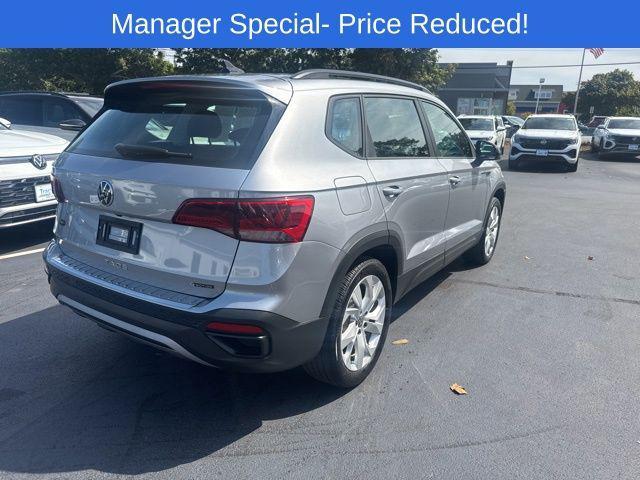 used 2023 Volkswagen Taos car, priced at $22,753