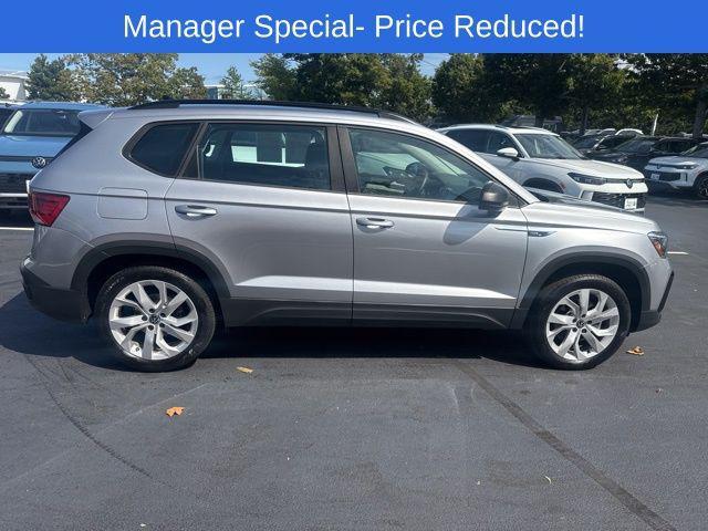 used 2023 Volkswagen Taos car, priced at $22,753