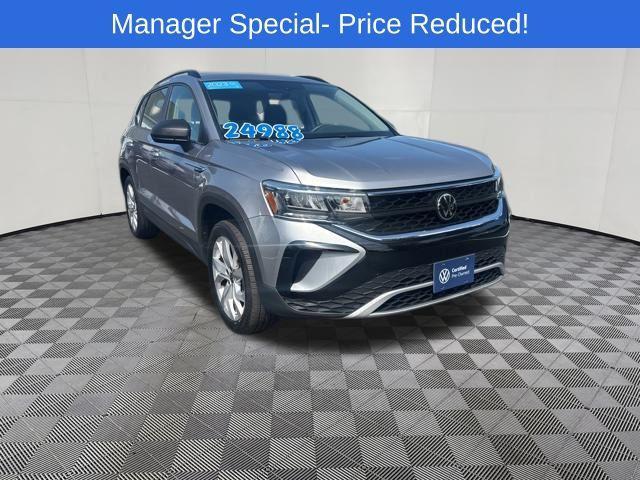 used 2023 Volkswagen Taos car, priced at $22,753