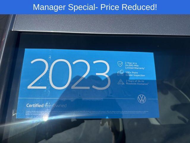 used 2023 Volkswagen Taos car, priced at $22,753