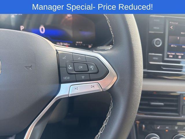 used 2023 Volkswagen Taos car, priced at $22,753