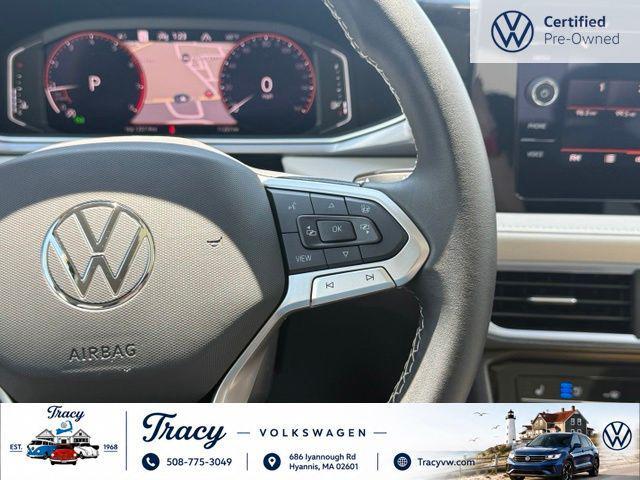 used 2025 Volkswagen Taos car, priced at $32,765