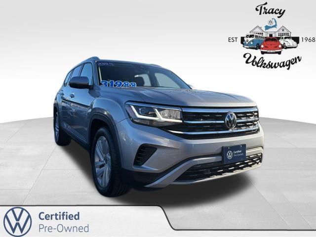 used 2021 Volkswagen Atlas car, priced at $29,549