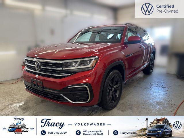 used 2022 Volkswagen Atlas Cross Sport car, priced at $33,444