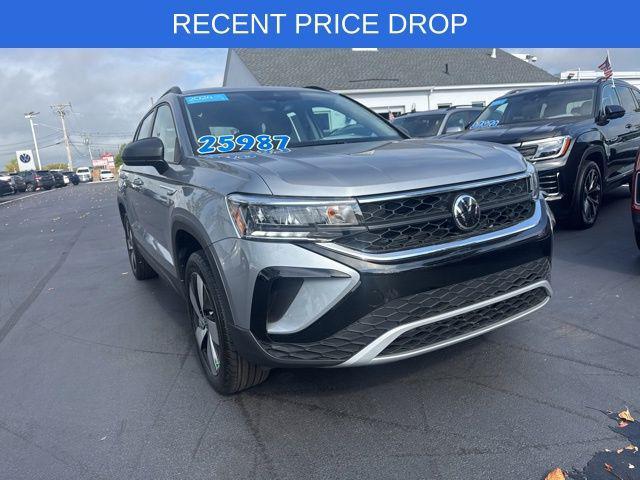 used 2024 Volkswagen Taos car, priced at $24,827