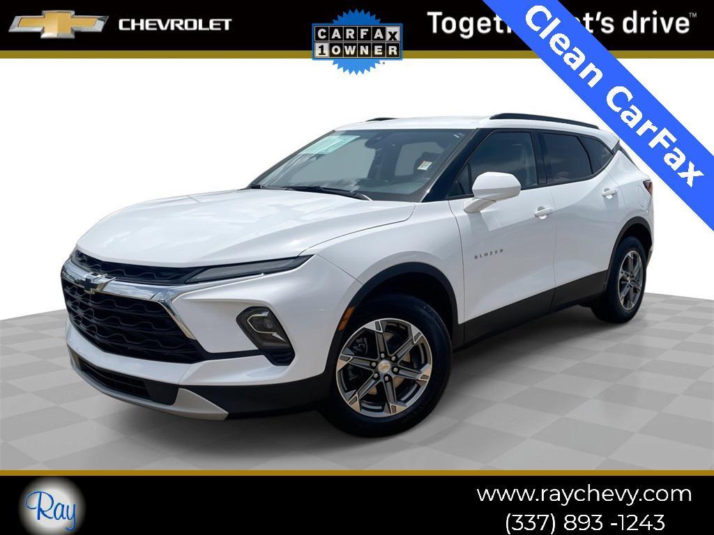 used 2023 Chevrolet Blazer car, priced at $28,490