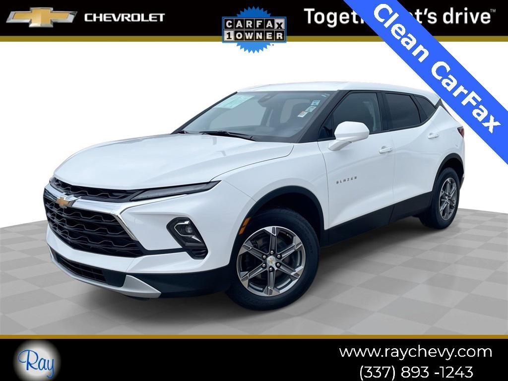 used 2023 Chevrolet Blazer car, priced at $27,518