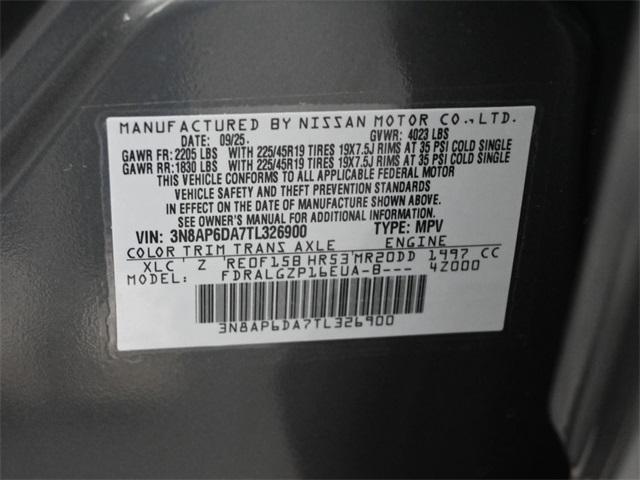 new 2026 Nissan Kicks car, priced at $27,405