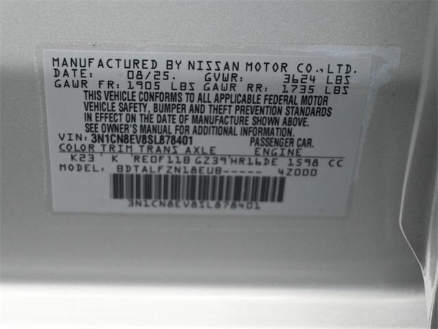 new 2025 Nissan Versa car, priced at $19,099