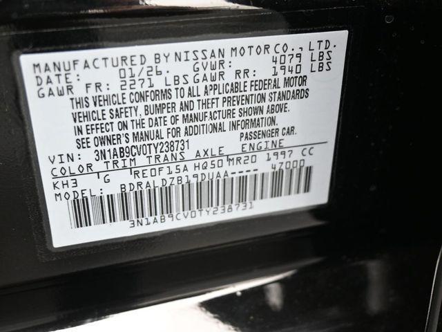 new 2026 Nissan Sentra car, priced at $23,368