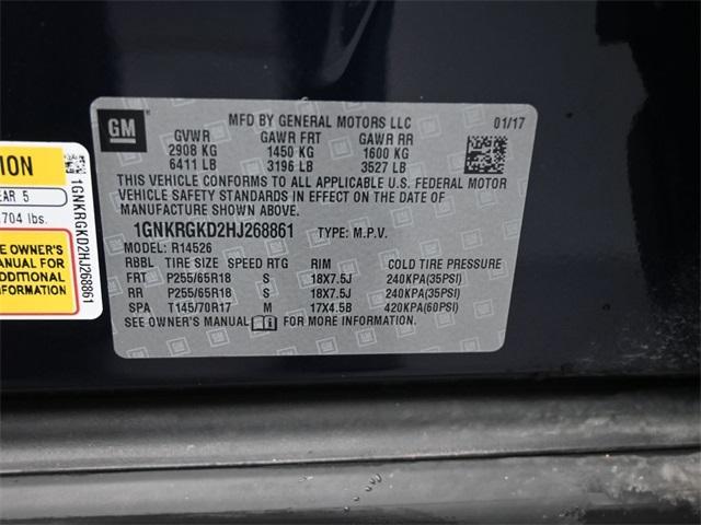 used 2017 Chevrolet Traverse car, priced at $13,995