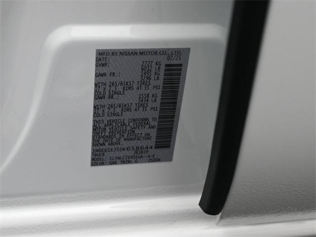 new 2025 Nissan Frontier car, priced at $32,735