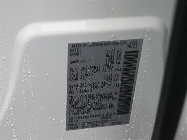 new 2026 Nissan Frontier car, priced at $40,203