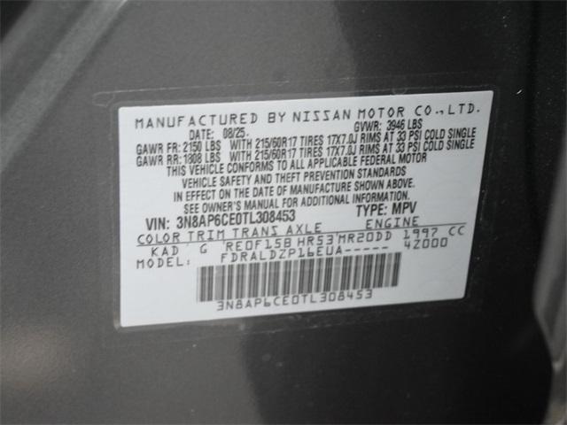 new 2026 Nissan Kicks car, priced at $24,609