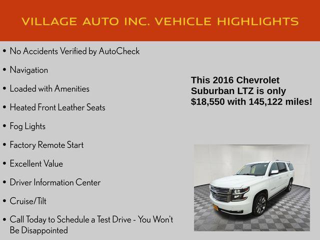 used 2016 Chevrolet Suburban car, priced at $18,550