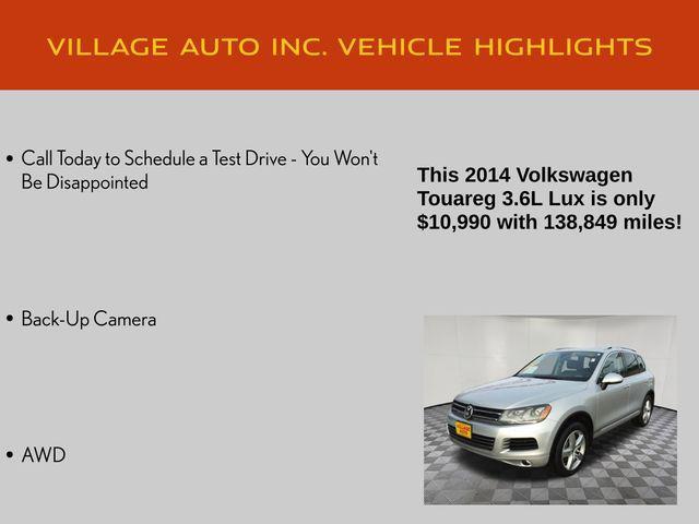 used 2014 Volkswagen Touareg car, priced at $10,990